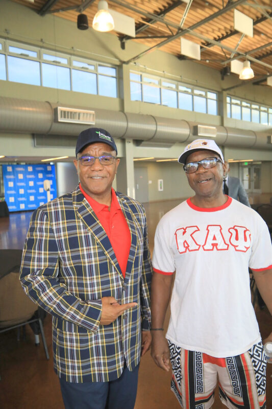 Joe Shakeenab and Larry Wells Joe Shakeenab and Larry Wells