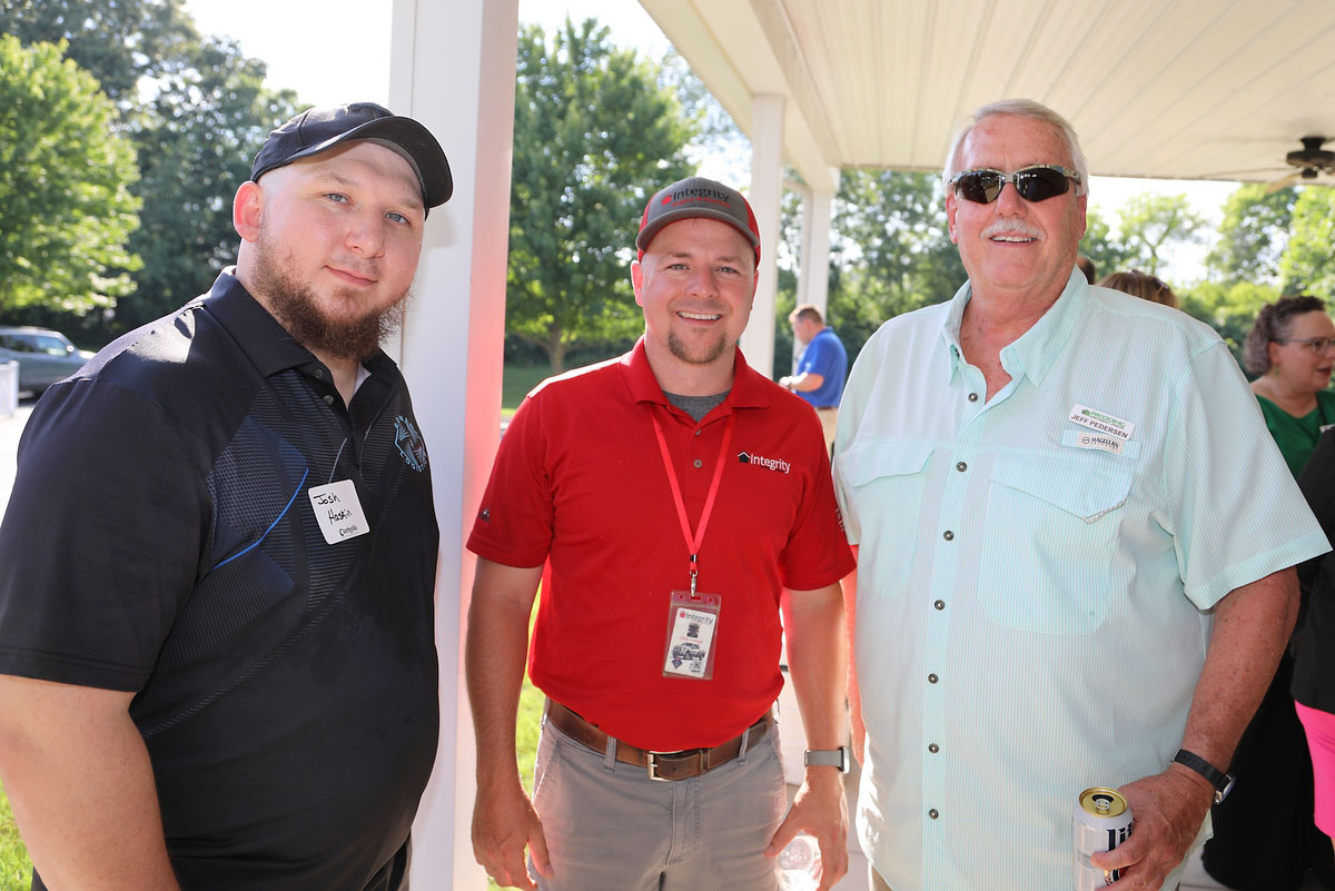 Josh Haskin, Dillon Turnage and Jeff Pedersen Josh Haskin, Dillon Turnage and Jeff Pedersen