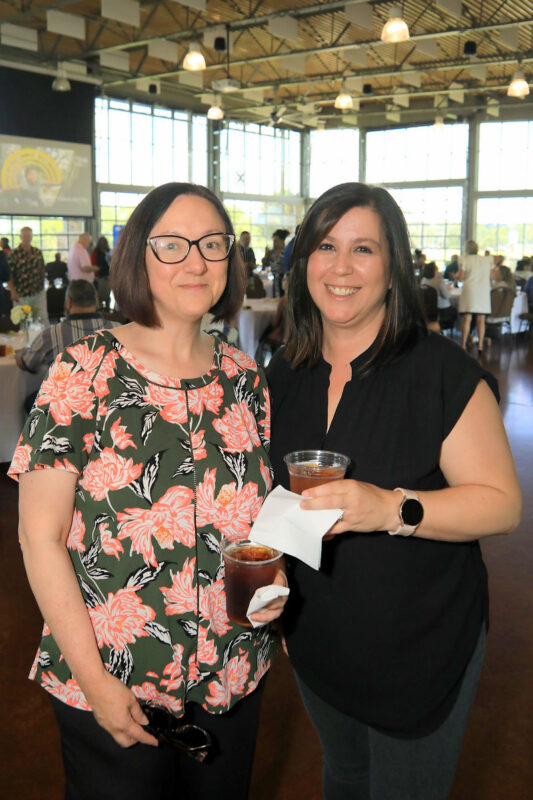 Julie Brown and Anna James