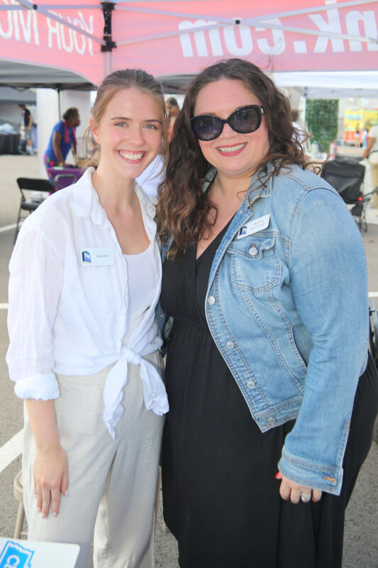 Lauren Scott and Becca Marchman