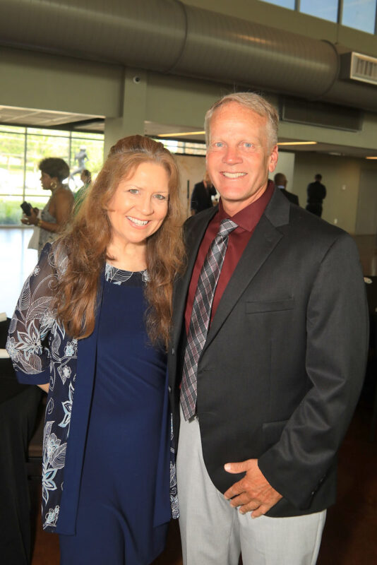 Loriann Tinajero and Tim Johnson