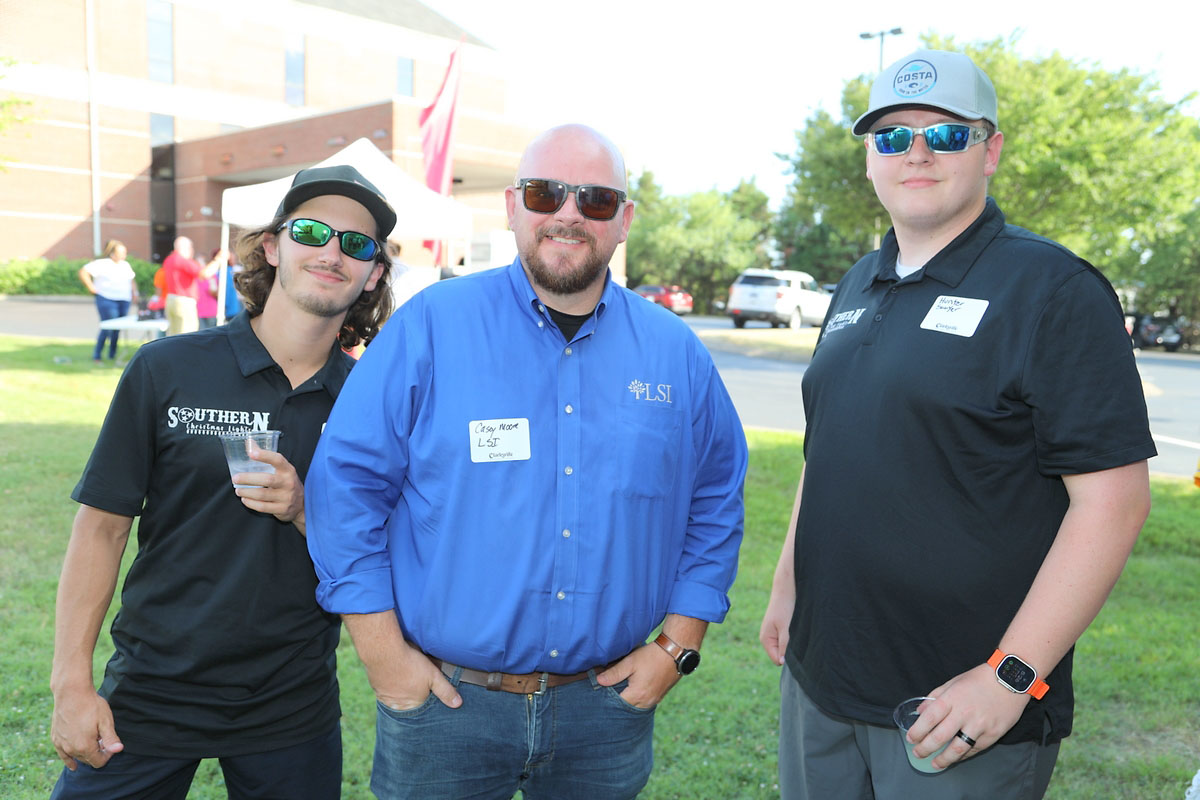 Nathan Brinker, Casey Moore and Hunter Sawyer Nathan Brinker, Casey Moore and Hunter Sawyer