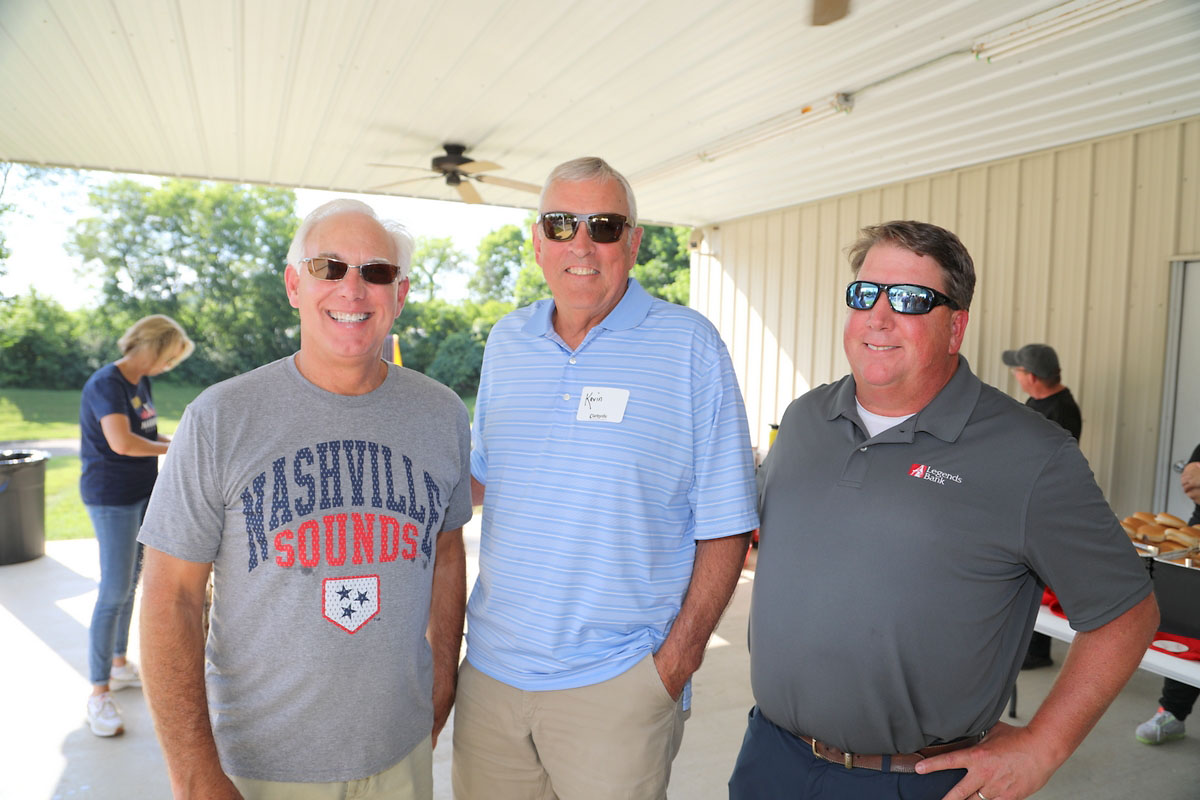 Pat Sawyer, Kevin Judish and John Howard Pat Sawyer, Kevin Judish and John Howard