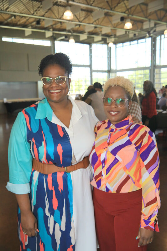 Teneka Kennedy and Dalecia Largin