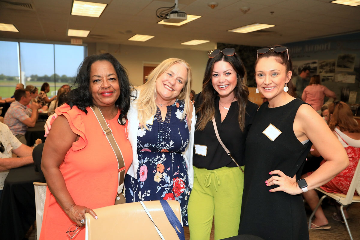 Terra Morris, Paula Towne, Camille Jones and Tanya Roberts Terra Morris, Paula Towne, Camille Jones and Tanya Roberts