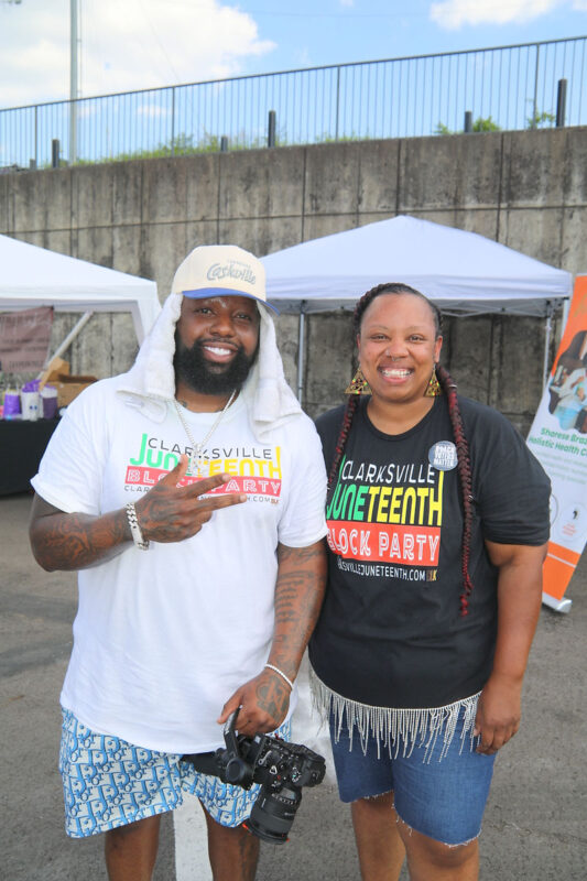 Terry Roberson and Tiffany Perkins