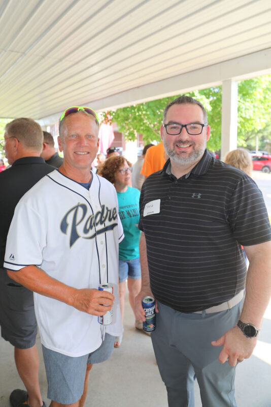 Tim Johnson and Chris Yow Tim Johnson and Chris Yow