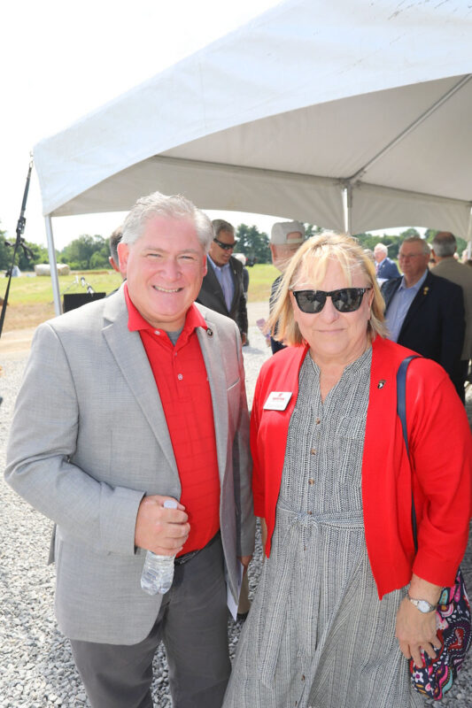 APSU President, Dr. Michael Licari and Carol Clark APSU President, Dr. Michael Licari and Carol Clark