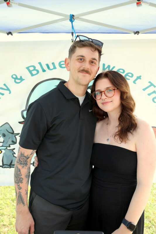 Bradley Harwood and Emma Schwander