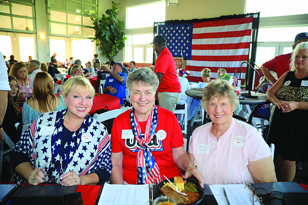 Joni Hargrove, Marie Tillman and Betsy Ligon Joni Hargrove, Marie Tillman and Betsy Ligon