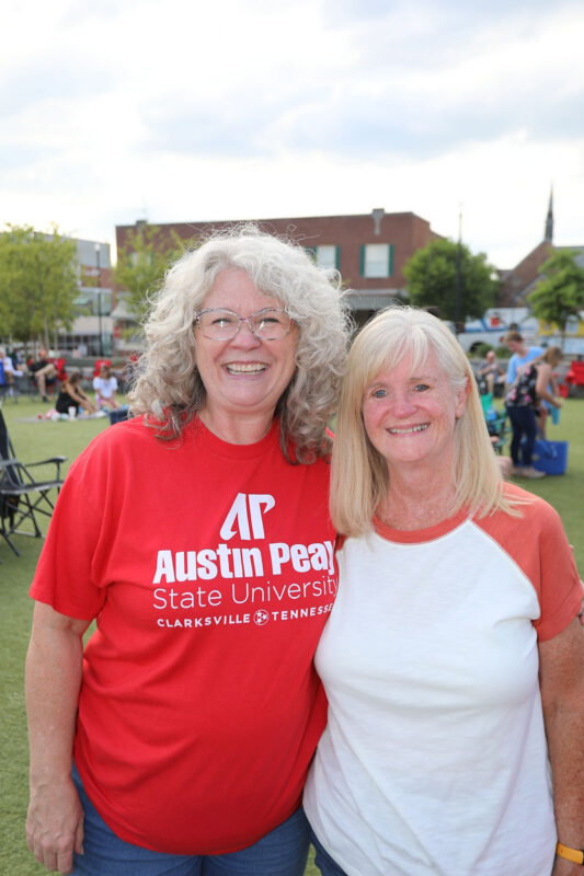 Lynne Halliburton and Tina Bossard Lynne Halliburton and Tina Bossard