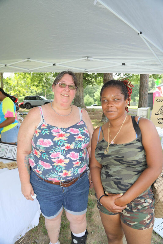 Sandy Ross and Dawanna Robinson