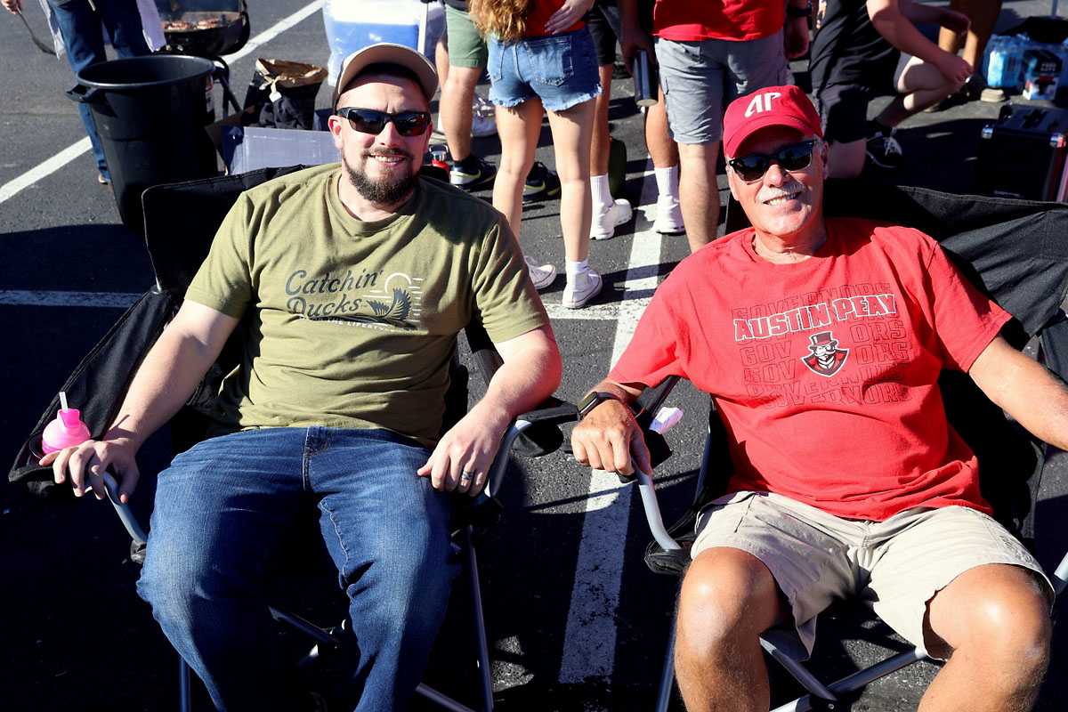 Austin Peay Tailgate Alley. (Mark Haynes, Clarksville Living Magazine) Austin Peay Tailgate Alley. (Mark Haynes, Clarksville Living Magazine)