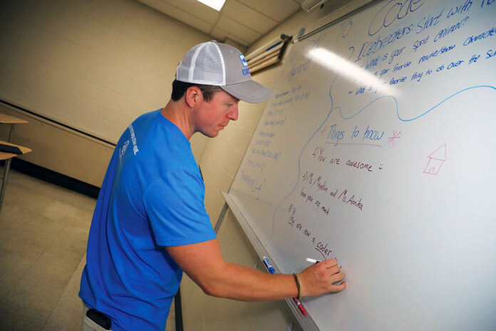 Dakota Myers oversees about 20 summer coding events across Middle Tennessee