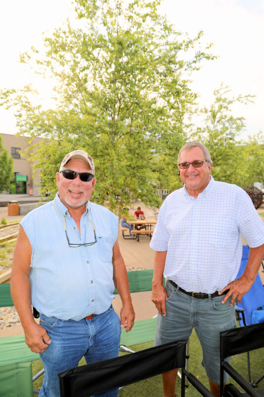 David Collins and James Bastien David Collins and James Bastien
