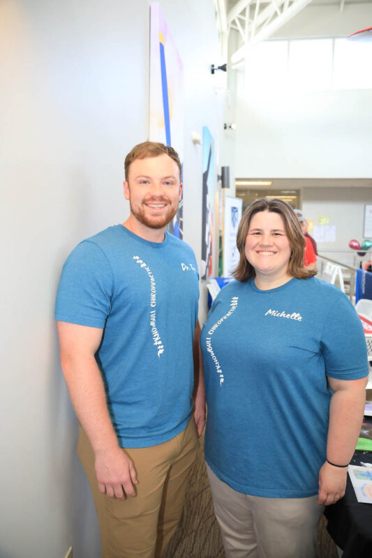 Dr. Ty Haston and Michelle Harris Dr. Ty Haston and Michelle Harris