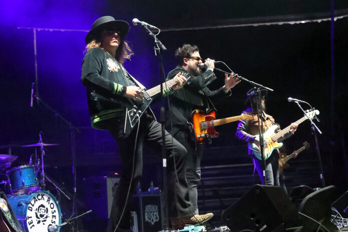 Jet Black Roses opening for Styx at F&M Bank Arena. (Mark Haynes, Clarksville Living Magazine)