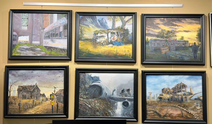 Joe McLain’s abandoned places landscapes