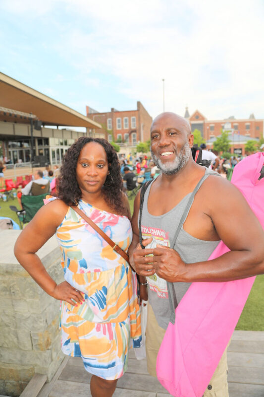 Sherena Simmons and Mervn Pemberton Sherena Simmons and Mervn Pemberton