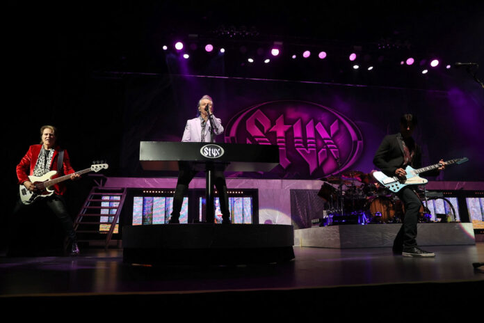 Styx at F&M Bank Arena. (Mark Haynes, Clarksville Living Magazine)