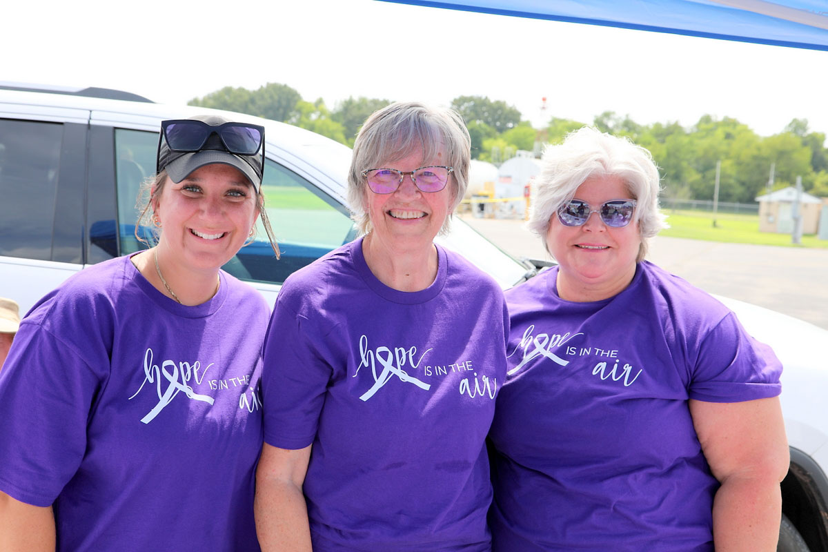 Alisha Harvey, Bonnie Wilson and Monica Arms Alisha Harvey, Bonnie Wilson and Monica Arms
