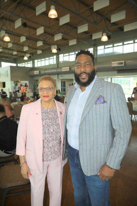 Bernice Herndon-Gipson and Demetrius Winn Bernice Herndon-Gipson and Demetrius Winn