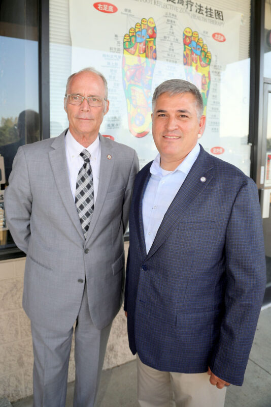 Bill Harpel and Andrew Kester Bill Harpel and Andrew Kester