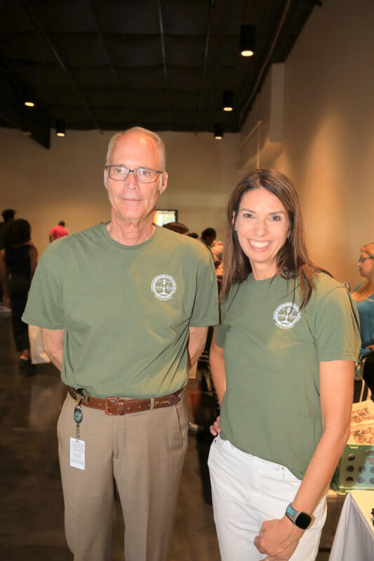 Bill Harpel and Kara Merriam Bill Harpel and Kara Merriam