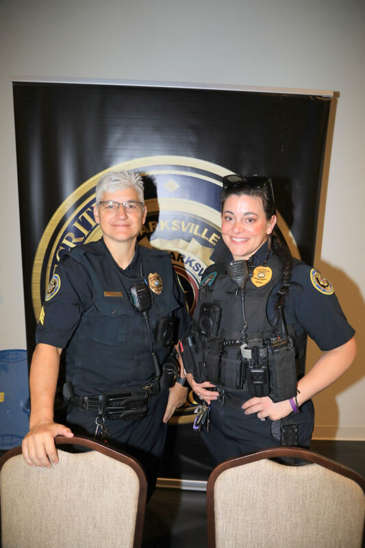 CPD’s Sgt. Tina Slaven and Det. Kristen Ashford CPD’s Sgt. Tina Slaven and Det. Kristen Ashford