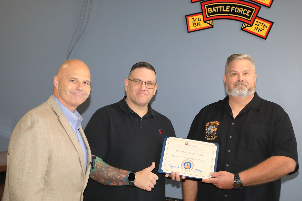 Commissioner Tommy Baker, Jarrod Stover and Kevin Slade Commissioner Tommy Baker, Jarrod Stover and Kevin Slade