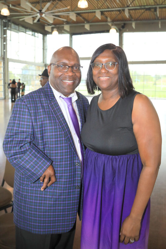 James Parham and Dr. Shona McLaurin-Parham James Parham and Dr. Shona McLaurin-Parham