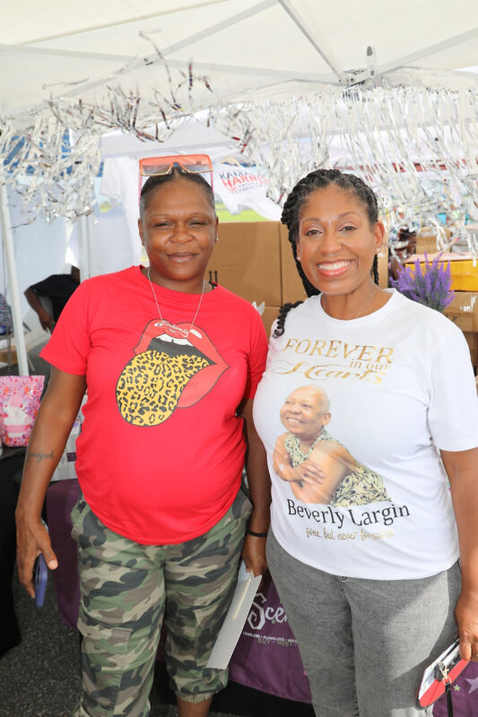 Lashunda Wimbush and Deanna Largin Lashunda Wimbush and Deanna Largin
