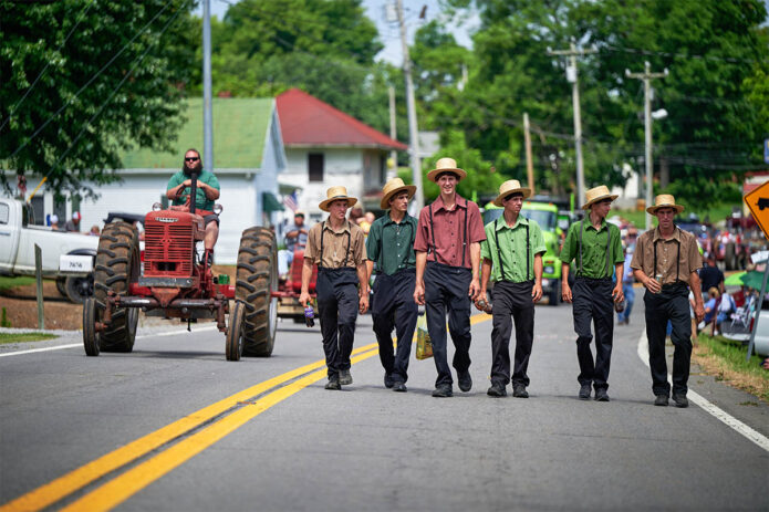 Threshermen’s Association's Annual Steam Threshing Show. (Jonathan Wheeler, Clarksville Living Magazine)