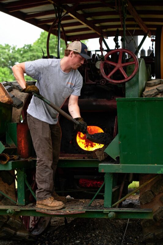 Threshermen’s Association's Annual Steam Threshing Show. (Jonathan Wheeler, Clarksville Living Magazine) Threshermen’s Association's Annual Steam Threshing Show. (Jonathan Wheeler, Clarksville Living Magazine)