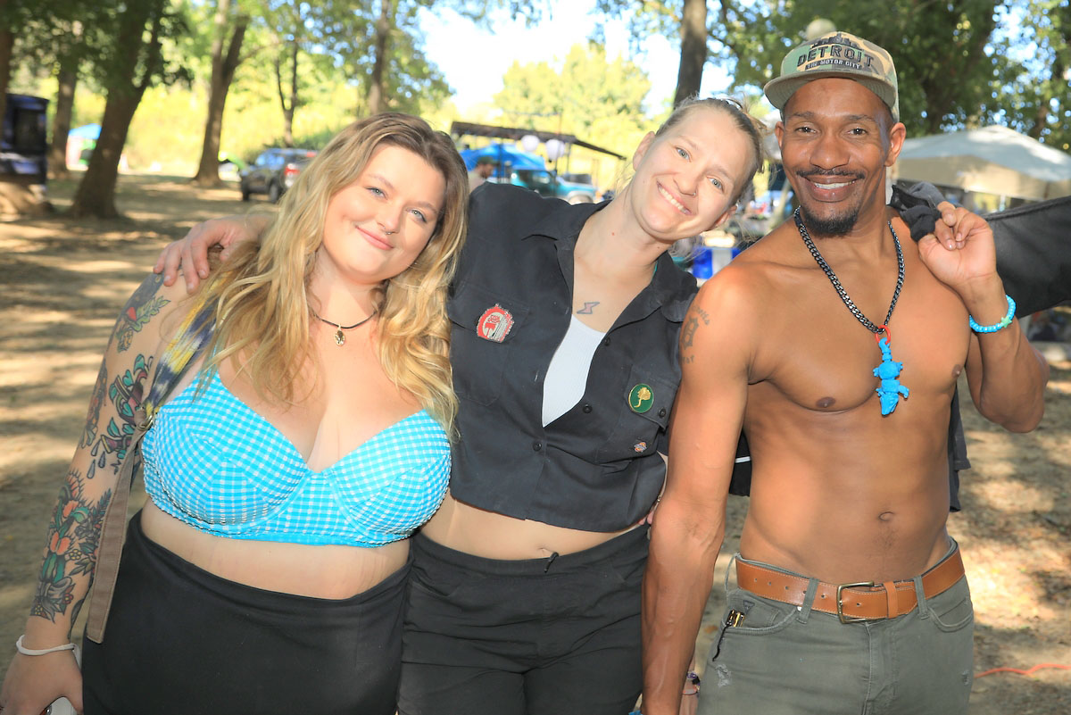 Brittney Stephens, Brianne Eaton and Andre Richardson Brittney Stephens, Brianne Eaton and Andre Richardson
