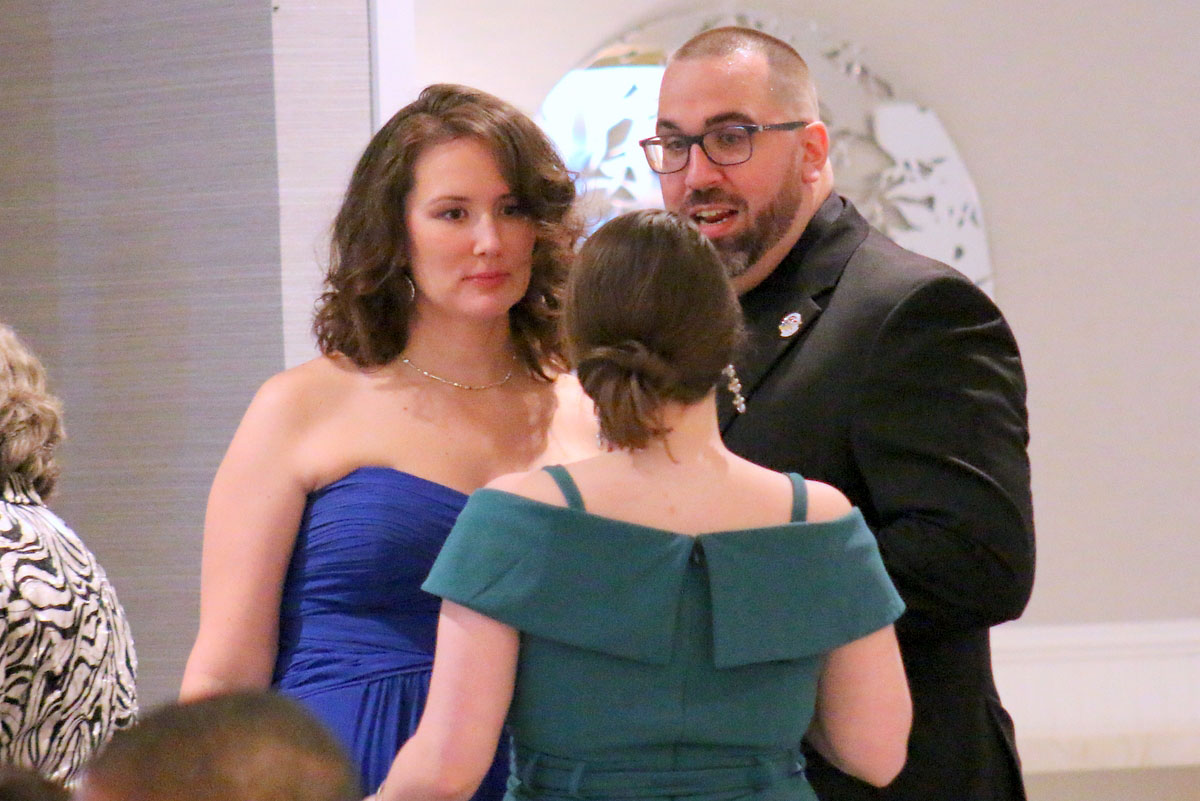 Carrie & DJ Kyle King with Emily Ruck – photo by DC. Thomas Carrie & DJ Kyle King with Emily Ruck – photo by DC. Thomas