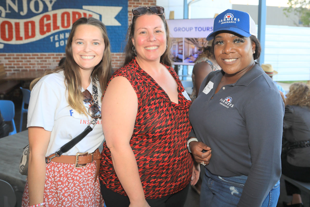 Kelsey Weeg, Tonia Christian and Katrice Butler Kelsey Weeg, Tonia Christian and Katrice Butler