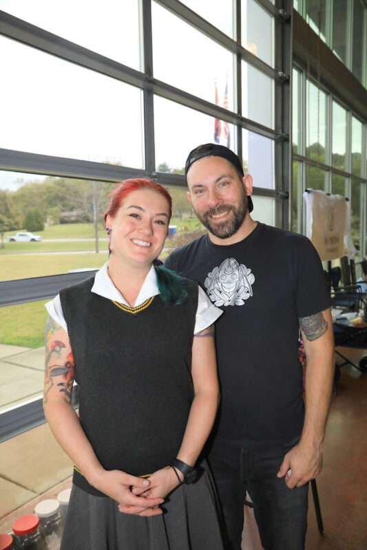 Amanda Nestor and Chris Suggs Amanda Nestor and Chris Suggs