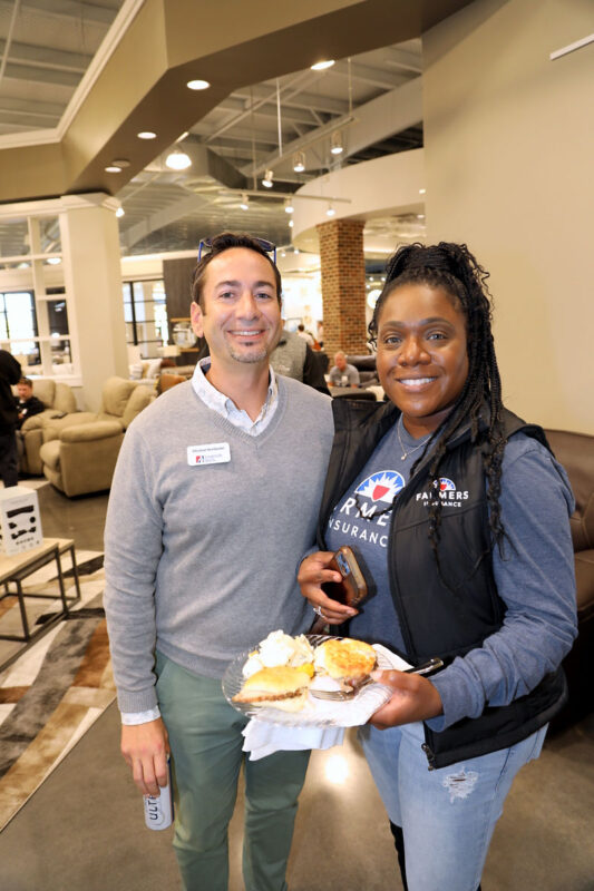Christian Heinbockel and Katrice Butler Christian Heinbockel and Katrice Butler