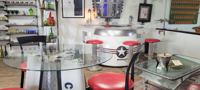 Clarksville's Steve Tyrrell Industrial Art. (Tony Centonze, Clarksville Living Magazine)