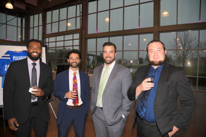 Gerrard Cox, Shameem Rohani, Eric Yow and Nathan Webb