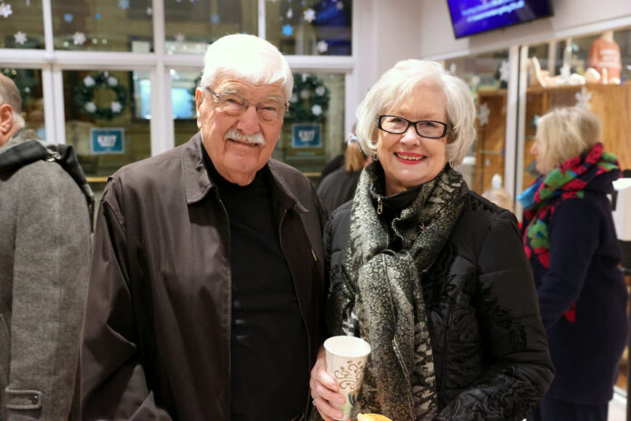 Joe Filippo and Carmen Reagan. (Mark Haynes, Clarksville Living Magazine)