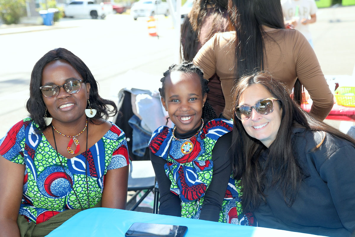 Keziah Nbichu, Rita Wandaka and Andrea Erb Keziah Nbichu, Rita Wandaka and Andrea Erb