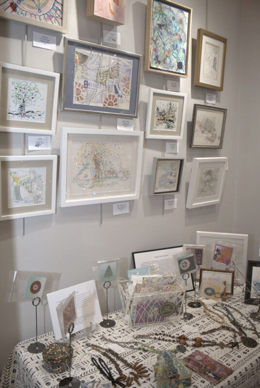 Peggy Bonnington's Art – DAC's Holiday Bazaar by D.C. Thomas Peggy Bonnington's Art – DAC's Holiday Bazaar by D.C. Thomas