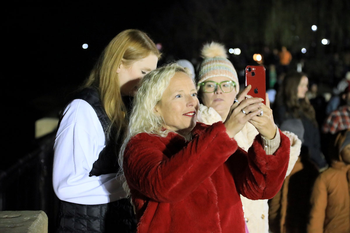 Clarksville's Christmas on the Cumberland Draws Thousands to McGregor Park for Festive Celebration. (Tony Centonze, Clarksville Living Magazine) Clarksville's Christmas on the Cumberland Draws Thousands to McGregor Park for Festive Celebration. (Tony Centonze, Clarksville Living Magazine)