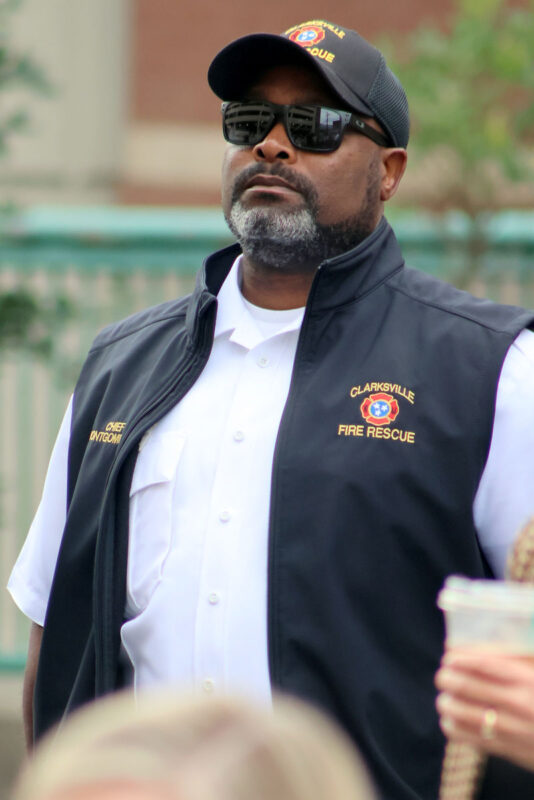 Clarksville Fire & Rescue Chief Freddie Montgomery, Jr. Clarksville Fire & Rescue Chief Freddie Montgomery, Jr.