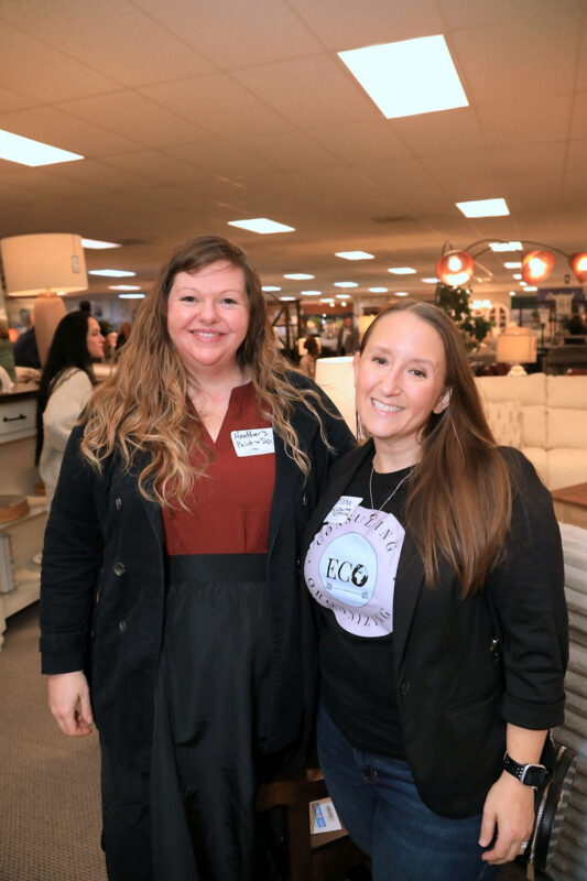Heather Johnson and Trisha Counterman