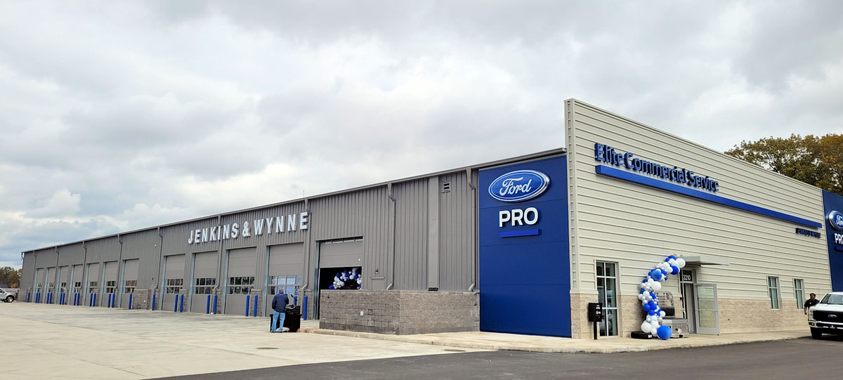 Jenkins & Wynne’s new Ford Pro Elite Service Center Jenkins & Wynne’s new Ford Pro Elite Service Center