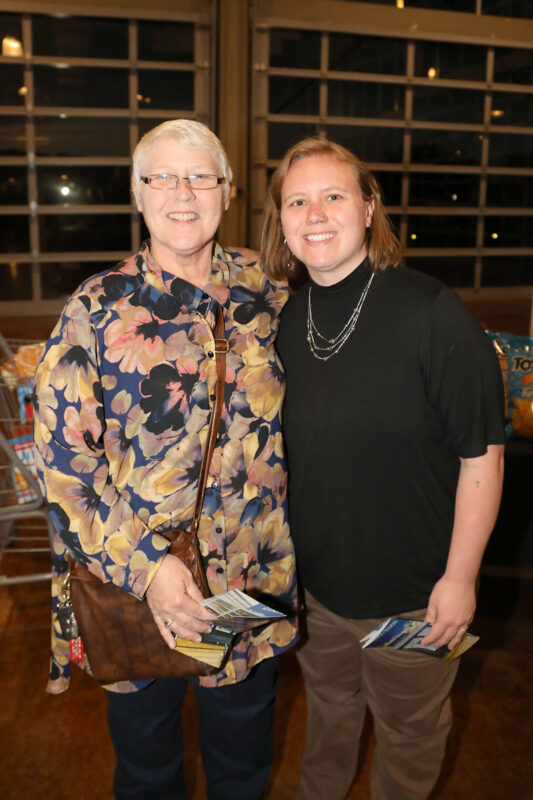 Leslie Brown and Maggie Hartley