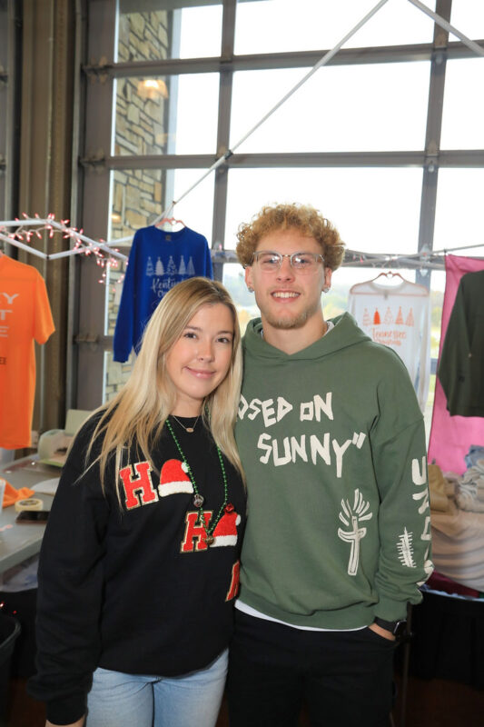 Mady Henderson and Casey Cates